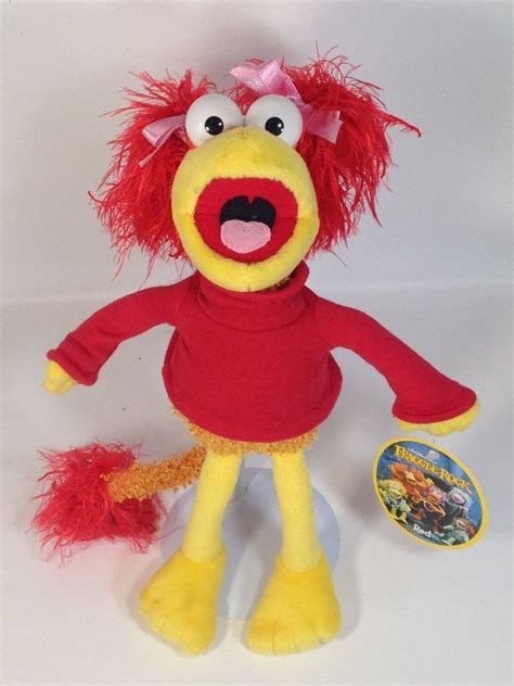 Fraggle Rock Red Plush Jim Henson Muppets Stuffed Animal Doll Sababa ...