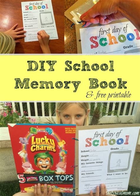 Memory Book Ideas · The Typical Mom