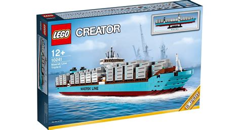 Buy LEGO 10241 Creator Maersk Line Triple E Container Ship/Container ...