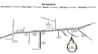 Sai Balaji Group Sai Dwarka Map - Wagholi, Pune Location Map