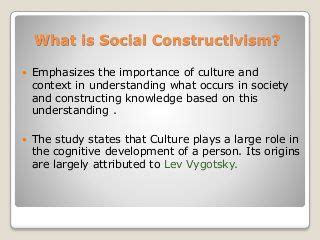 Social constructivism by lev vygotsky – Artofit