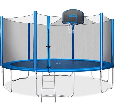 Best Trampoline with Basketball Hoop [2022 Review] Net & Bball Goals