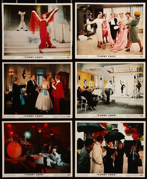 Funny Face Movie Poster 1957 Color Still Set (8x10)