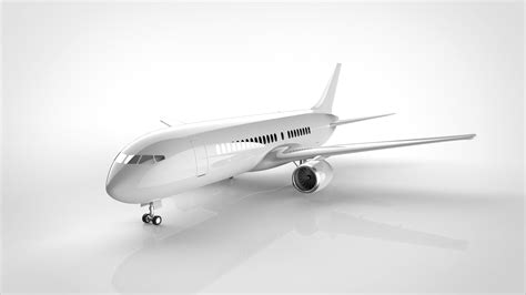 airplane 3d rendering 3D model | CGTrader