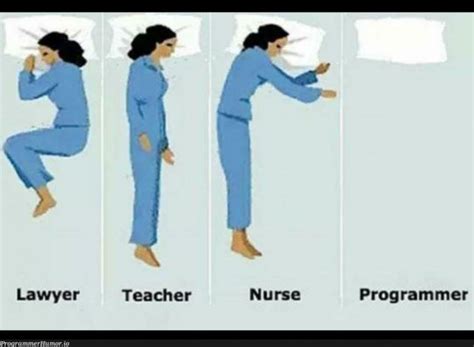 sleeping positions – ProgrammerHumor.io