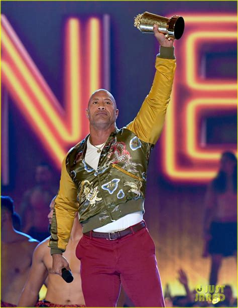 Dwayne Johnson Takes Home Generation Award at MTV Movie & TV Awards ...