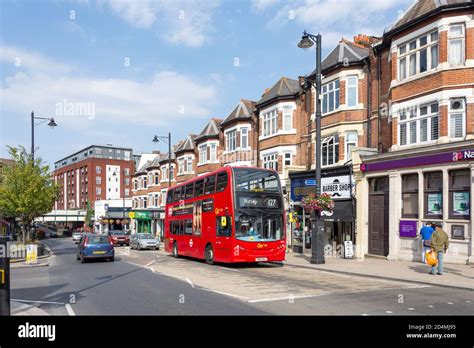 Woodcote Road, Wallington, London Borough of Sutton, Greater London ...