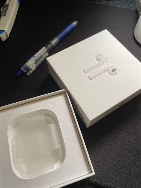 apple airpods box, Audio, Earphones on Carousell