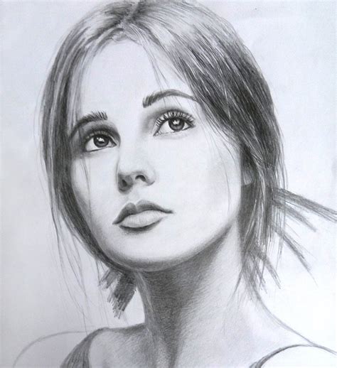 Draw Realistic Pencil Sketch Portrait From A Photo ...