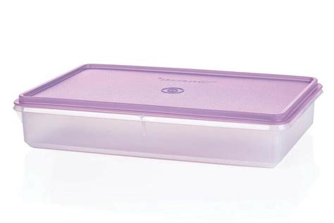 TUPPERWARE PREP ESSENTIALS LARGE RECTANGLE SNACK-STOR KEEPER CONTAINER