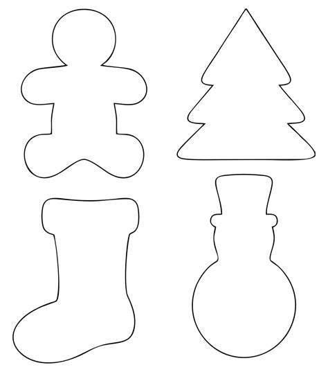 Christmas Cookie Christmas Coloring Pages - 15 Free PDF Printables ...