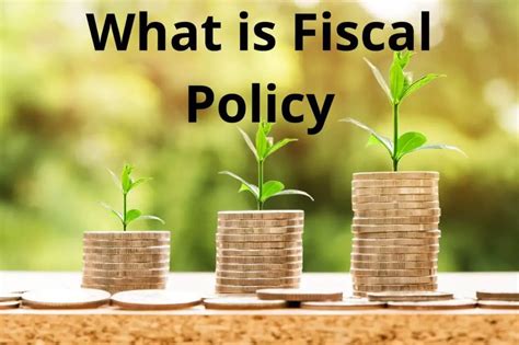 Fiscal Policy Definition | 6 Objectives - BoyceWire