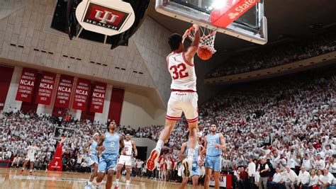 Indiana uses rowdy Assembly Hall to defeat preseason No. 1 UNC