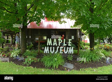 Maple museum, Maple Grove Farms of Vermont, St Johnsbury, Vermont, USA ...