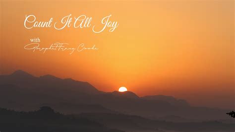 Count It All Joy! - YouTube