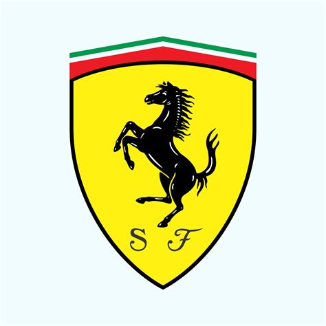 Scuderia Ferrari logo editorial 18911485 Vector Art at Vecteezy