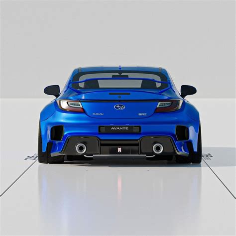 Subaru BRZ 2022 STI Custom WideBody Kit by Avante Design Buy with ...