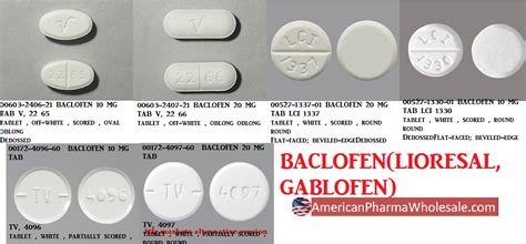 Baclofen 10mg Tab 100 by Lannett Pharma