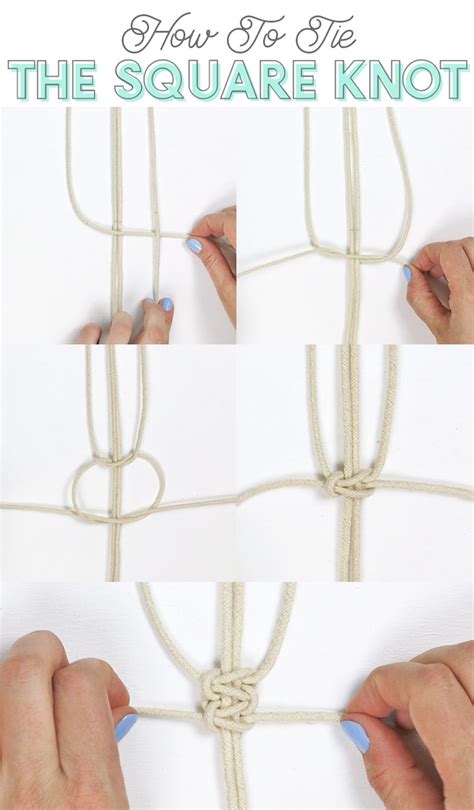 Simple DIY Macrame Plant Hanger - Persia Lou