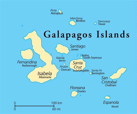 Guide to Galapagos Islands Names: 33 Islands and Islets | Latin Roots ...