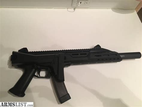 ARMSLIST - For Sale: CZ Scorpion Carbine w/ Faux Silencerco Suppressor