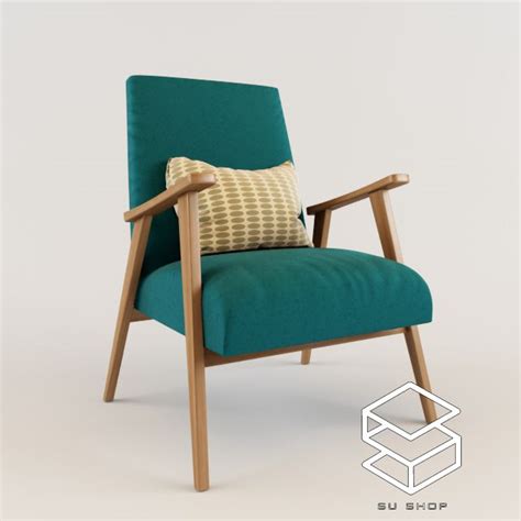 2810 Chair Sketchup Model Free Download | Chair, Furniture, Sketchup model