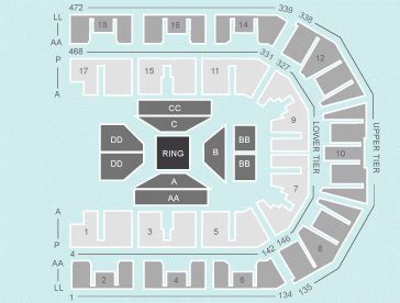 Boxing Seating Plan - M&S Bank Arena