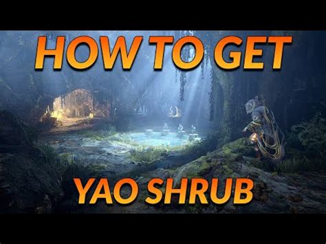 How to get Yao Shrub in Warframe - YouTube