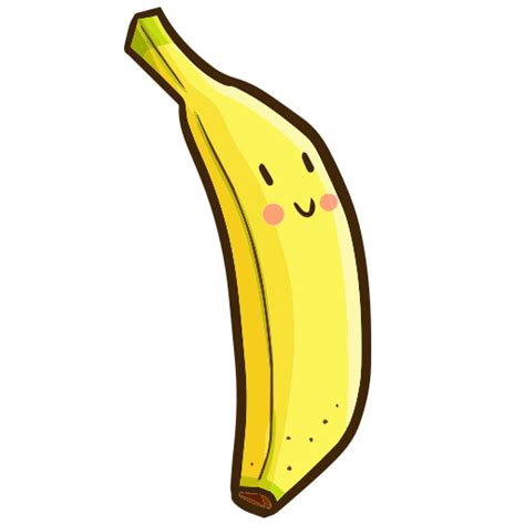 Banana Stickers - Free food Stickers