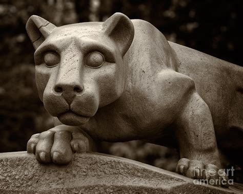 The Nittany Lion Shrine Photograph by Mark Miller