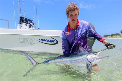 Fraser Island Black Marlin - Guided fishing charters chasing marlin