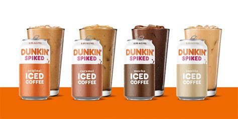 Dunkin' Launches Spiked Iced Coffee and Iced Tea Drinks