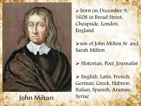 John milton