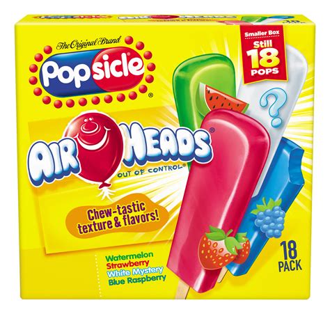 Popsicle Air Heads Ice Pops - Shop Ice cream at H-E-B