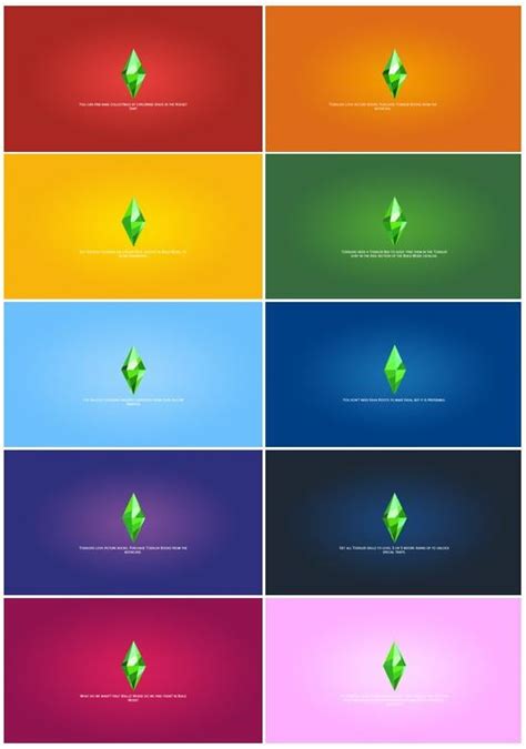 Sims 4 Loading Screen Quotes