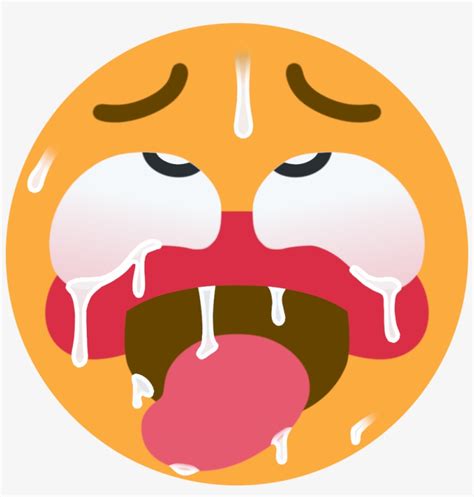 Ahegao Discord Emoji - Illustration - 1000x1000 PNG Download - PNGkit