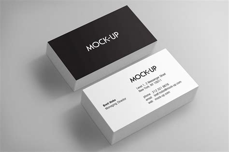 Business Card Mockup Free Download on Behance