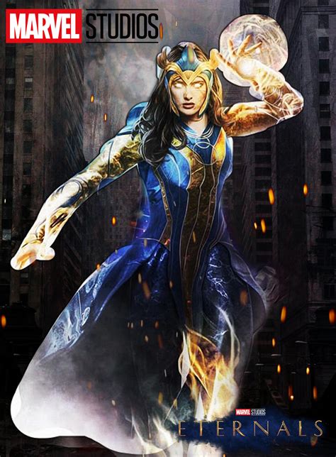 Eternals : Ajak 1 -Salma Hayek- by ZeroPlatinoSentai on DeviantArt