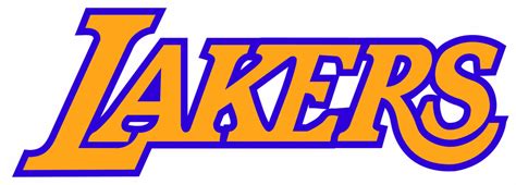 Los Angeles Lakers TEXT LOGO Vinyl Decal / Sticker 5 Sizes!! | Sportz ...