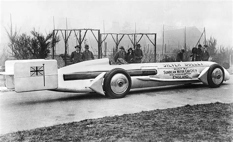 Silver Bullet Race Car Photograph by Underwood Archives