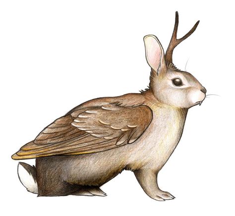 Wolpertinger | Mythical creatures, Mythical creatures art, Creature art