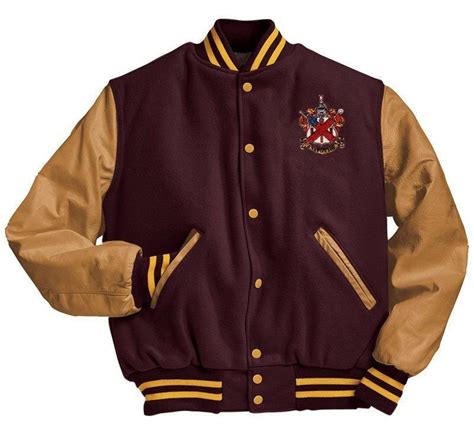 Alpha Chi Rho Varsity Crest - Shield Jacket SALE $229.95. - Greek Gear®