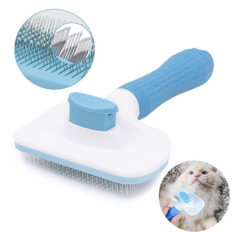 Pet Supply Self Cleaning Dog Brush & Cat Brush, Pet Grooming Brush and ...