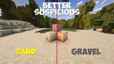 Better Suspicious Sand & Gravel 1.20.2/1.20.1/1.20/1.19.2/1.19.1/1.19/1 ...