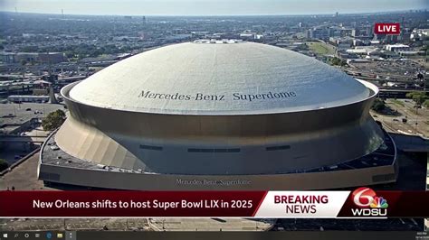 New Orleans shifts to host Super Bowl LIX in 2025 - YouTube