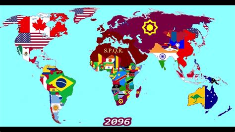 World Political Map Of The Future