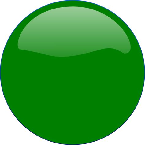 Green Circle Icon Clip Art at Clker.com - vector clip art online ...