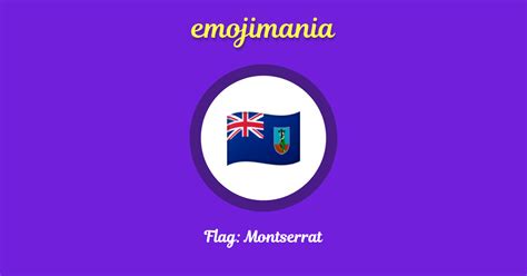 🇲🇸 Flag: Montserrat emoji Copy & Paste - Emojimania