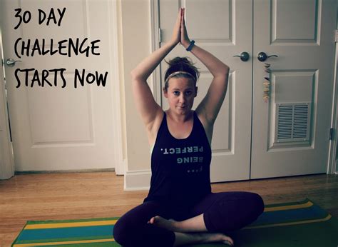 30 Day Yoga Challenge - Insert Classy Here