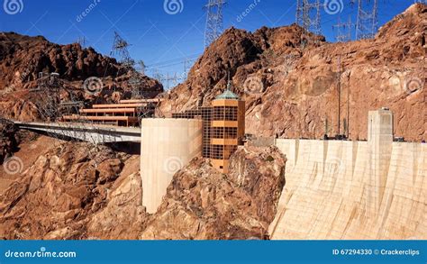 The Visitor Center at Hoover Dam Stock Photo - Image of landmark ...